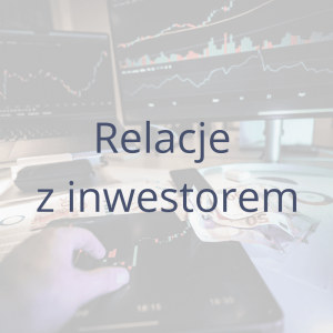 Relacje z inwestorem